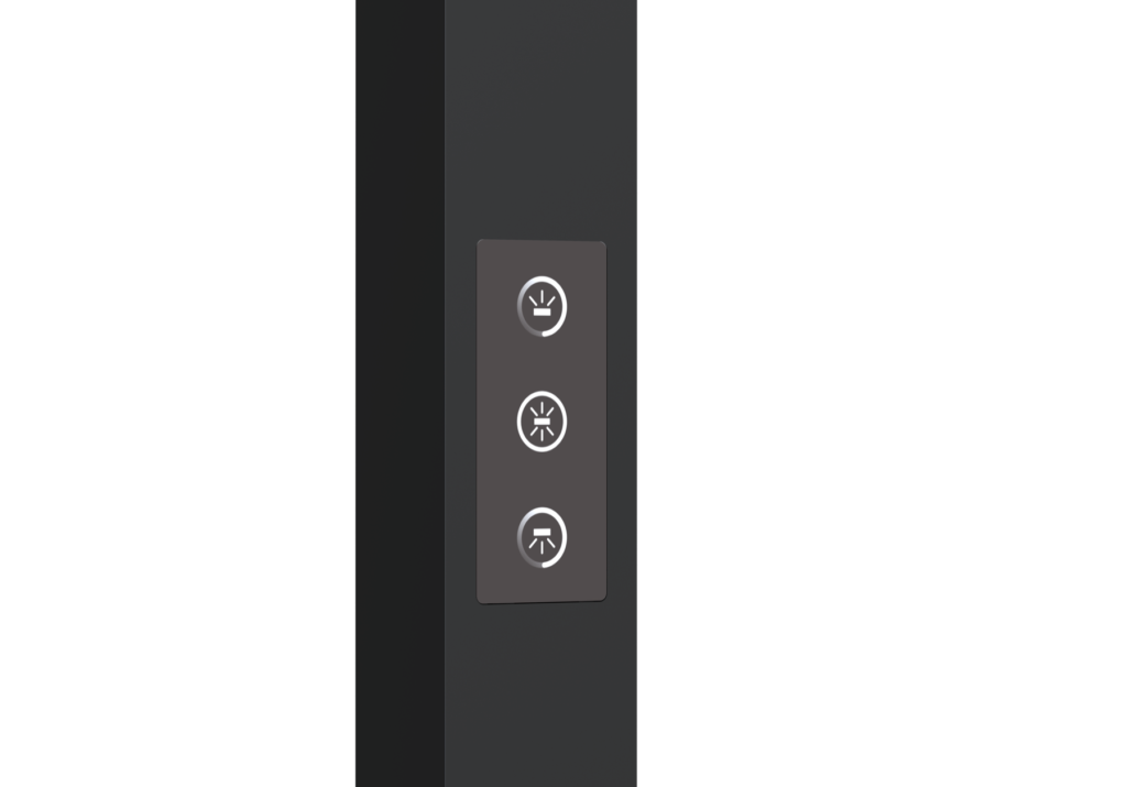 ELFOO-F 2.0 Touch-Panel zur Dimmung von Direkt- und Indirektlicht